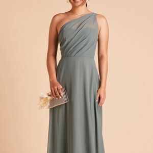 Birdy Grey Kira Dress Chiffon Sea Glass, size Medium